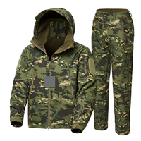 Veste polaire camouflage pour homme, coupe-vent, style vêtements de travail, fermeture éclair, coupe régulière, vêtements d'extérieur pour l'automne