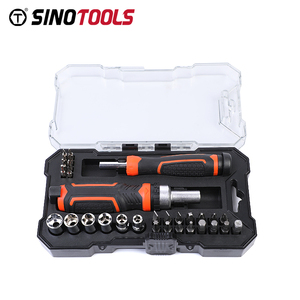 Sinotools Hot Bán 31 cái Ratchet Ổ Cắm Công cụ Screwdriver <span class=keywords><strong>Set</strong></span> - Product Image 1