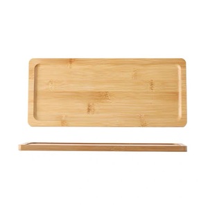 Plateaux de service rectangulaires en bambou couleur bois naturel pour thé, café, usage hôtelier ZMTP2010 1 ZMTP2616 1 ZMTP3020 1 ZMTP38185 1 - Product Image 5