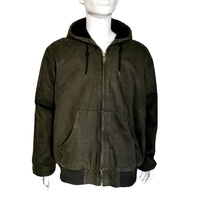 Veste de travail en coton pour hommes, tissu de canard surdimensionné, tissu robuste d'hiver