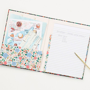 Tùy Chỉnh Logo Hoa In Tông Clip <span class=keywords><strong>Folio</strong></span> <span class=keywords><strong>A4</strong></span> Văn Phòng Thư Pad Giấy Clipboard Với Lưu Trữ - Product Image 6