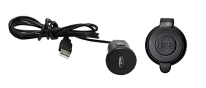 Câble de chargeur de voiture DAMAVO USB 3.0 étanche à montage encastré, connecteur mâle-femelle, 1 m, universel, haute élasticité - Product Image 3