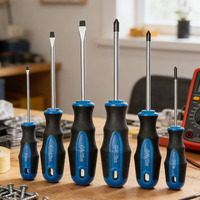 Jeu de tournevis Torx CRV de haute qualité pour usage domestique et professionnel avec poignée TPR