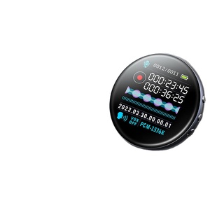 Grabadora de Voz Personalizada con Pantalla a Color HD de 1.69 Pulgadas y Conexión BT para Conferencias de Estudiantes, Reuniones de Negocios, Grabadora Activada por Voz - Product Image 1