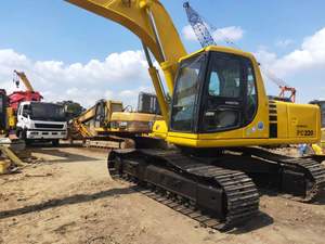 เครื่องขุด Pc220-6 Komatsu ประสิทธิภาพสูงพร้อมปั๊มเครื่องยนต์ระดับพรีเมี่ยมและกระปุกเกียร์ผลิตในประเทศญี่ปุ่น - Product Image 6