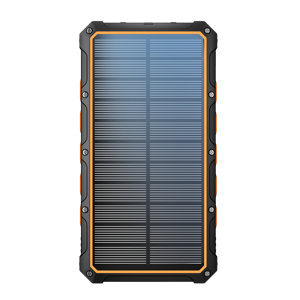 แบตเตอรี่สำรองพลังงานแสงอาทิตย์ขนาด20,000mAh ใหม่พร้อมสายชาร์จและไฟฉายในตัวเป็นตัวเลือกยอดนิยมสำหรับใช้งานกลางแจ้ง - Product Image 1