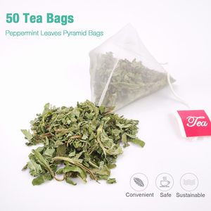 Custom Bagged Packingherbal <strong>Mint</strong> Loose Leaf Green Peppermint Leaves 100 % Natural Spearmint <strong>Mint</strong> Leaf <strong>Teabag</strong> - Product Image 3