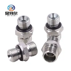 Factory Custom 1CM-16-14 DIN Series Reusable Nipple Hose Connector Adapter