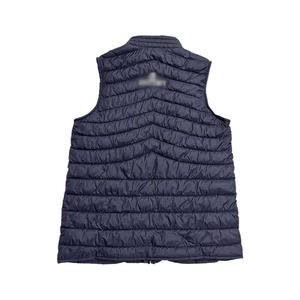 Gilet imbottito con collo alto traspirante antivento da uomo senza maniche invernali Casual - Product Image 3