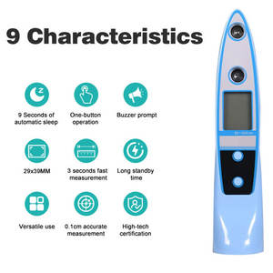 ब्रांड नई उच्च गुणवत्ता वाले ई ओएम एब्स पोर्टेबल स्टैडिओमीटर ऊंचाई मापने वाले ब्रांड - Product Image 4