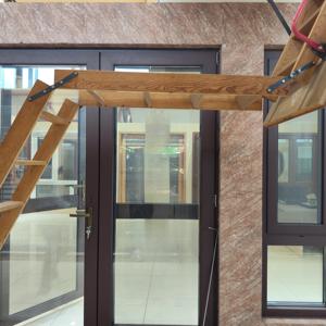 <span class=keywords><strong>Escalera</strong></span> Telescópica Plegable <span class=keywords><strong>de</strong></span> <span class=keywords><strong>Madera</strong></span> Maciza Moderna y Ligera para Exteriores <span class=keywords><strong>con</strong></span> Peldaños Antideslizantes, Capacidad <span class=keywords><strong>de</strong></span> Carga <span class=keywords><strong>de</strong></span> 200 kg, para Uso en Hoteles - Product Image 3