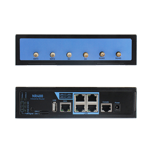 <span class=keywords><strong>Routeur</strong></span> sans fil Gigabit double bande Yifan NR400-NR/NR Wi-Fi 6 industriel avec QoS, pare-feu, VPN, double SIM et cellulaire en mode load-balanced WEP - Product Image 6