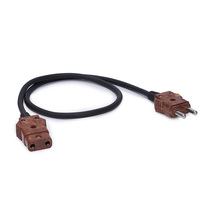 Conectores de Corriente Macho y Hembra de Baquelita con Enchufe para Audio de Escenario, Corriente Nominal de 10A, Varios Estilos