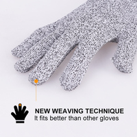 XINGYU cuisine résistant aux coupures gant à main ménage de qualité alimentaire 5 niveau Protection cuisine sécurité travail gants Anti-coupure gants