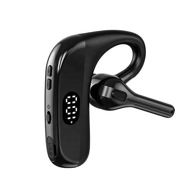 25-35 Hours Play  Hands Free  Wireless  Single Ear Earphone  Headphone Business Headset for Sports