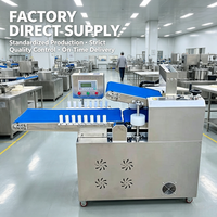 Máquina de Prensado de Masa de Acero Inoxidable con Autocirculación, Equipo Laminador de Masa para Taller de Dim Sum