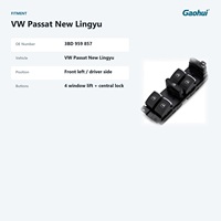 Sakelar Kontrol Master Power Window untuk VW Passat New Lingyu OE 3BD 959 857