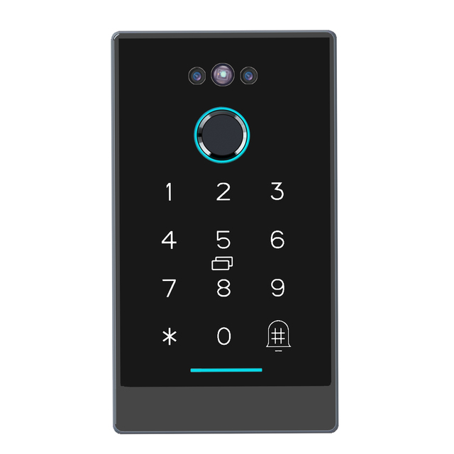 Face Recognition Fingerprint Smart Access Control System with TTLock App for Cloud Storage for Wood/Aluminum/Brass Doors