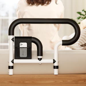 Nouvelle barre d'appui de lit pour personnes âgées, aide à se lever, garde-corps de lit pour personnes âgées, cadre d'aide à la levée en acier inoxydable - Product Image 3