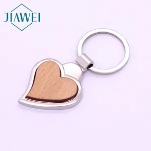 DIY Blank Round Wood Disc For Keychain For Engraving Wooden Keychain Wood Craft Key Chains