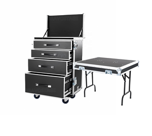 Bravo tùy chỉnh ATA 4-ngăn kéo workbox trường hợp chuyến bay với gấp ra có thể tháo rời bảng - Product Image 2