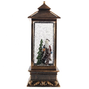 Offre Spéciale lumières acryliques led décoration lanterne ornements <span class=keywords><strong>de</strong></span> <span class=keywords><strong>noël</strong></span> avec scène d'hiver à l'intérieur - Product Image 1
