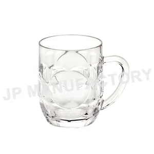 High Quality 16.5oz plastic beer mug Unbreakable & Dishwasher safe Polycarbonate beer steins for bar use