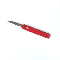 Meilleure vente Mini couteau de poche pliant en acier inoxydable de qualité industrielle manche en plastique 13CM couteau à ruban adhésif garantie 1 an