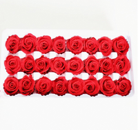 Ours en roses pour la Saint-Valentin, fleurs de roses en mousse princesse, boîte cadeau ours en roses, fleurs