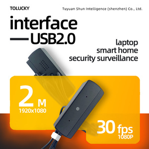 Full HD 2MP 1920*1080 FF driver free housing USB2.0 <b>camera</b> module for security monitoring - Product Image 4