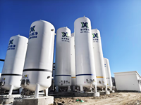 Réservoir de stockage de récepteur de gaz 50m³ haute et basse pression pour azote liquide comprimé