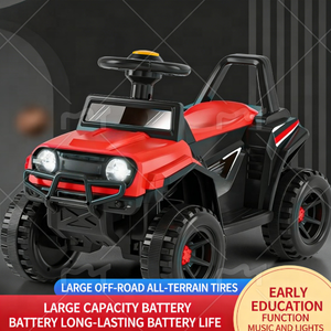 Voiture électrique télécommandée à quatre roues pour enfants et adultes, avec vélo de plage pour bébé - Product Image 2