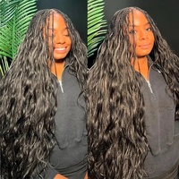 Extensions de cheveux brésiliens ondulés 100% vierges non traités, cuticules alignées, pré-épilées, sans colle, double trame, naturelles