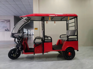 Tricycle électrique OEM ODM 1500w Bajaj, alimenté par batterie, conception de cabine ouverte, <span class=keywords><strong>taxi</strong></span> pour passagers à <span class=keywords><strong>vendre</strong></span> avec rideau de pluie - Product Image 4