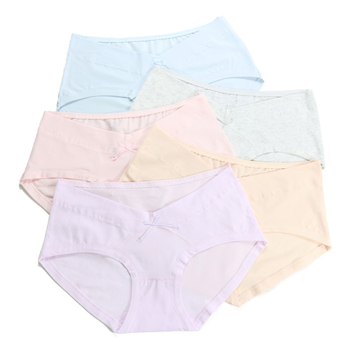 Трусики для беременных из чистого хлопка, удобные мягкие трусики для беременных