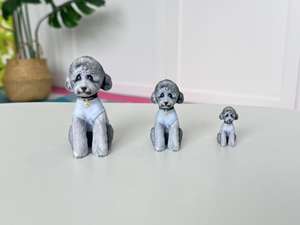 Servicio de impresión 3D Chibi Anime personalizado traje de una sola foto con piel de silicona y huesos de resina - Product Image 3