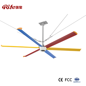 พัดลมเพดานอุตสาหกรรมเชิงพาณิชย์ Rife RDS30 HVLS พร้อมมอเตอร์  ระบบหมุนเวียนลมขนาดใหญ่ ประหยัดพลังงาน  ระบายอากาศ H - Product Image 1