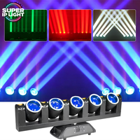 Projecteur LED Stroboscopique 5x60W à Activation Sonore et Contrôle DMX512 pour Éclairage de Scène et Événements en Boîte de Nuit