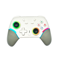 Control Inalámbrico para Videojuegos al por Mayor de Fábrica, Joystick para Nintendo Switch 2/Switch/PC/IOS/Android con Luces RGB y Vibración