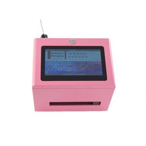 Stampante a getto d'inchiostro touch screen statica intelligente per codifica di data di scadenza, batch, <span class=keywords><strong>QR</strong></span>/codice a barre e logo su bottiglie - Product Image 2