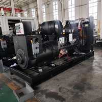 Genset Diesel Open Frame Weichai 350kw 437.5kva untuk Pembangkit Listrik Industri, Pabrik, dan Cadangan Konstruksi