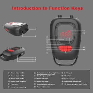 2025 nouvelle conception Rechargeable 12V électrique SUP pompe à Air <span class=keywords><strong>compresseur</strong></span> pompe à pagaie debout en plastique Durable - Product Image 6
