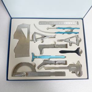 Plastik Cerrahi için Yüz Hassasiyet Tasarım Seti, Thorper Kaliperi, Townley Jameson Castroviejo Kaliperi, Açı Ölçer İçerir - Product Image 5