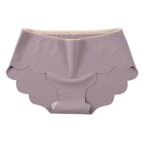 B660 #   Mutandine Antibatteriche in Seta di Gelso con Bordo Ondulato, Intimo Traspirante Senza Cuciture in <span class=keywords><strong>Nylon</strong></span> per Uso Quotidiano Femminile - Product Image 6