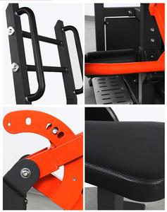 Machine à abductions des hanches sur pied à charge de plaques en acier, équipement de <span class=keywords><strong>musculation</strong></span> professionnel pour fessiers, adducteurs, et <span class=keywords><strong>presse</strong></span> à jambes - Product Image 4