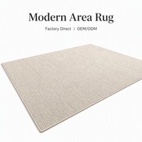 Tapis en faux sisal pour salon, tapis de zone personnalisé marron camel à texture tissée, antidérapant, durable, lavable en machine, tapis de sol