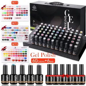 BORN PRETTY Set Nail Art 15ml Gel Nail Polish Set Colors Uv Gel Kit Profissional Nail Supplier For Salon
