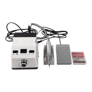 Machine à ongles au design exclusif pour manucure et pédicure avec pédale, lime électrique, outil de manucure, rangement pour embouts de perceuse à ongles pour usage en salon - Product Image 2