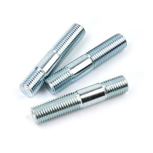 Nhà máy chuyên nghiệp tap End Stud Bolt thép carbon một phần ren đôi đầu Stud Bolt với các loại hạt và máy giặt chủ đề <span class=keywords><strong>Rod</strong></span> - Product Image 3