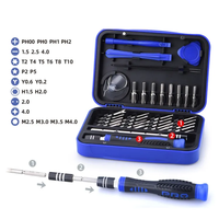 Kit de réparation de drone de précision 36-en-1 avec tournevis Phillips DIY et embouts magnétiques CR-V, compatible DJI Mini 4 Pro/Air 3/Avata 2